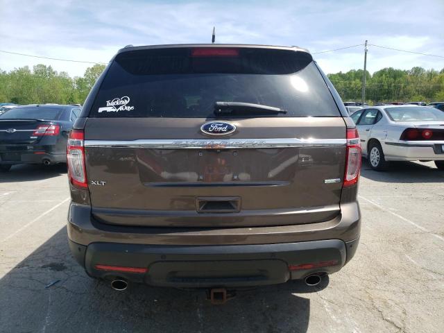 1FM5K8D82FGB17315 - 2015 FORD EXPLORER XLT ყავისფერი ფოტო 6