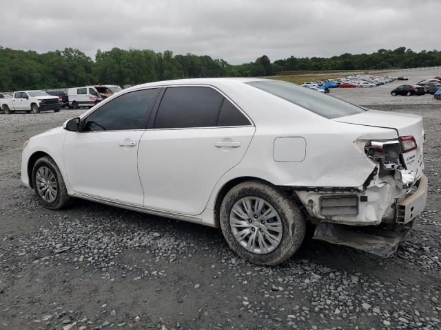 4T1BF1FK9EU420728 - 2014 TOYOTA CAMRY L WHITE photo 2