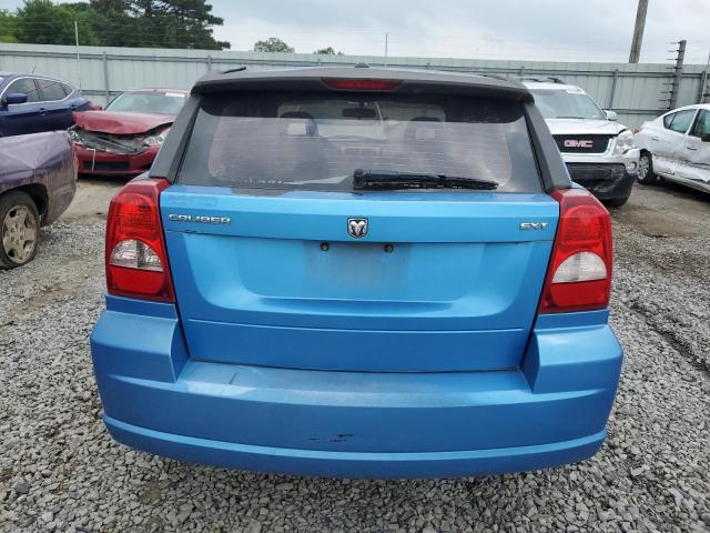 1B3HB48B58D657571 - 2008 DODGE CALIBER SXT BLUE photo 6