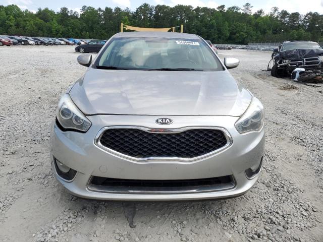 KNALN4D70E5143261 - 2014 KIA CADENZA PREMIUM SILVER photo 5