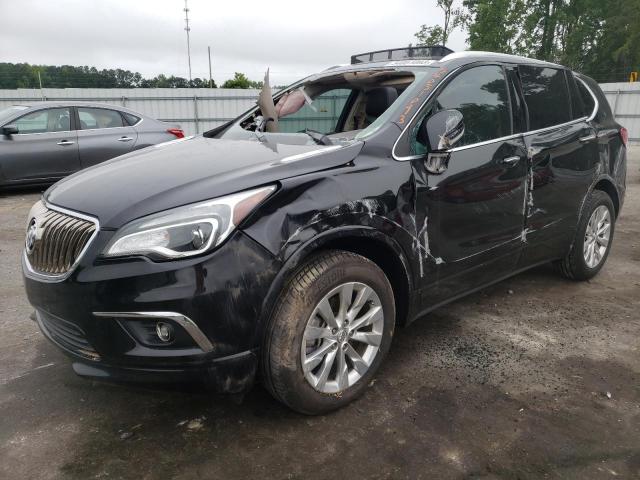 LRBFXBSA6HD164136 - 2017 BUICK ENVISION ESSENCE Սև լուսանկար 1