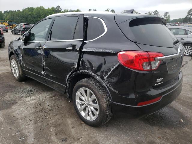 LRBFXBSA6HD164136 - 2017 BUICK ENVISION ESSENCE Սև լուսանկար 2