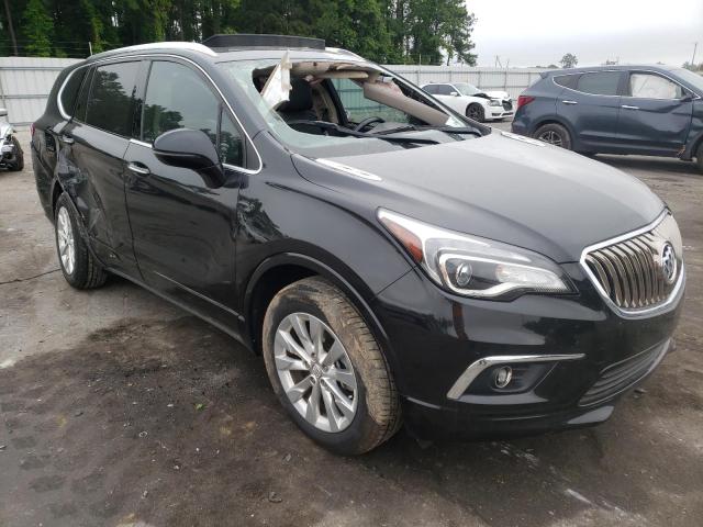 LRBFXBSA6HD164136 - 2017 BUICK ENVISION ESSENCE Սև լուսանկար 4