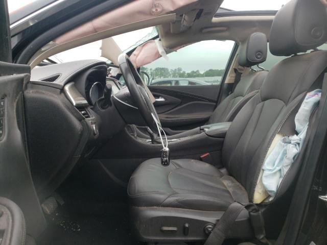 LRBFXBSA6HD164136 - 2017 BUICK ENVISION ESSENCE Սև լուսանկար 7