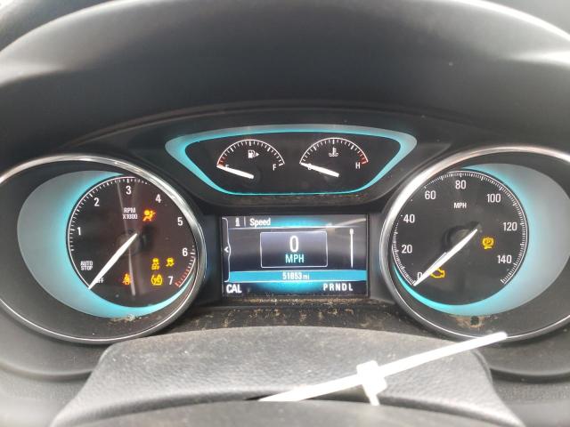 LRBFXBSA6HD164136 - 2017 BUICK ENVISION ESSENCE Սև լուսանկար 9