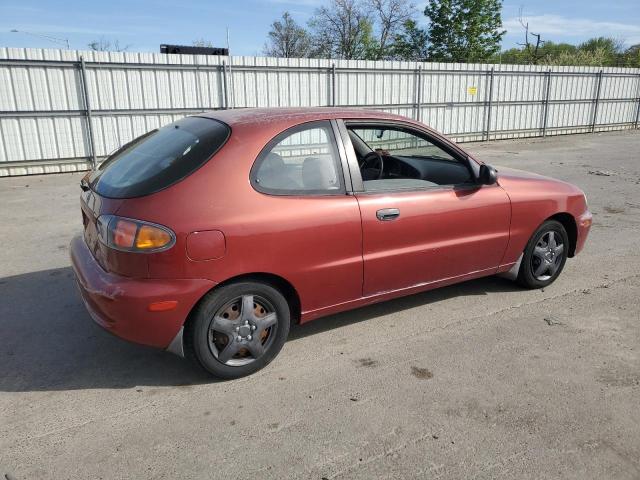 KLATA22671B647869 - 2001 DAEWOO LANOS S Rojo foto 3