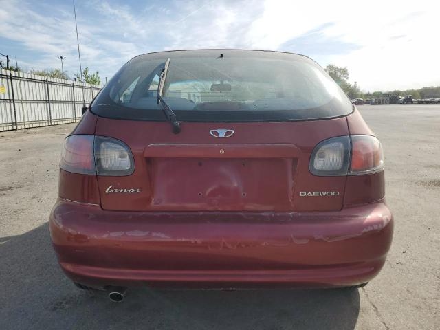 KLATA22671B647869 - 2001 DAEWOO LANOS S Rojo foto 6