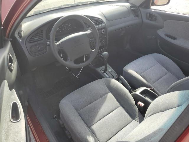 KLATA22671B647869 - 2001 DAEWOO LANOS S Rojo foto 8