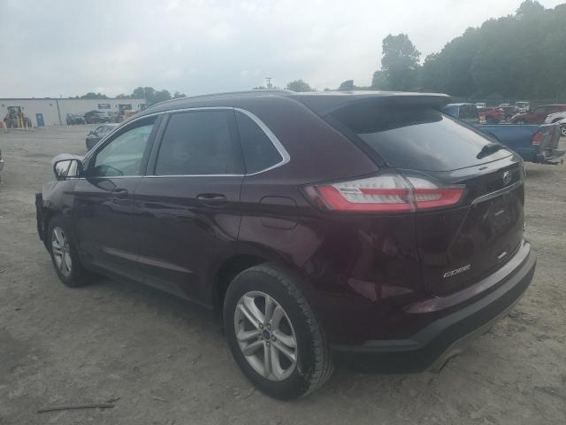 2FMPK4J93LBB07037 - 2020 FORD EDGE SEL BURGUNDY photo 2