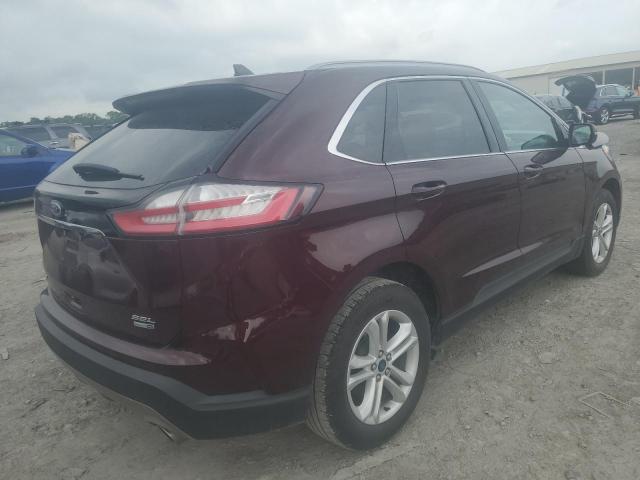 2FMPK4J93LBB07037 - 2020 FORD EDGE SEL BURGUNDY photo 3