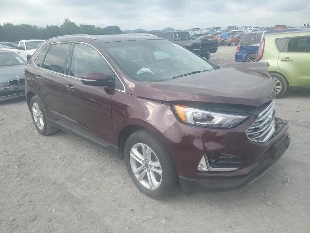 2FMPK4J93LBB07037 - 2020 FORD EDGE SEL BURGUNDY photo 4