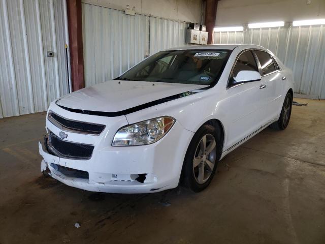 1G1ZC5EU5CF254286 - 2012 CHEVROLET MALIBU 1LT WHITE photo 2