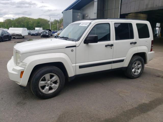 1J4PN2GK2AW159291 - 2010 JEEP LIBERTY SPORT WHITE photo 1