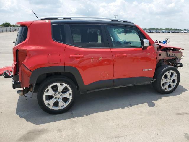 ZACCJBDT3GPE27316 - 2016 JEEP RENEGADE LIMITED RED photo 3