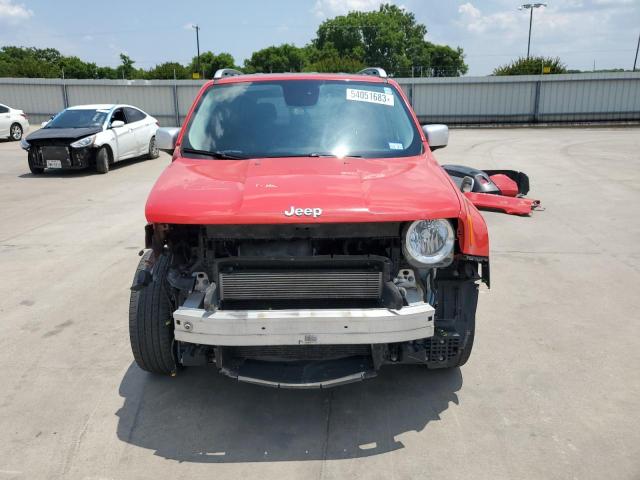 ZACCJBDT3GPE27316 - 2016 JEEP RENEGADE LIMITED RED photo 5