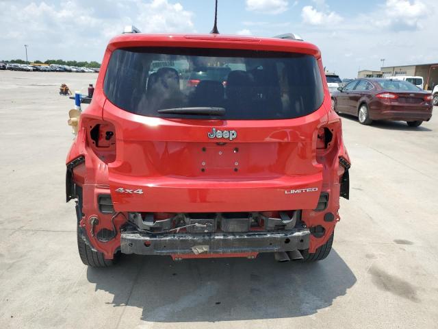 ZACCJBDT3GPE27316 - 2016 JEEP RENEGADE LIMITED RED photo 6