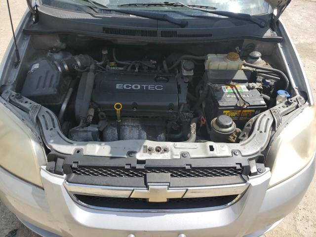 KL1TD56E69B660246 - 2009 CHEVROLET AVEO LS 银色 照片 11