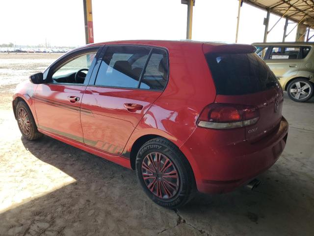 WVWDA7AJ8BW029048 - 2011 VOLKSWAGEN GOLF RED photo 2