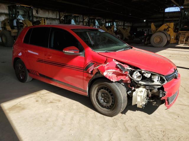 WVWDA7AJ8BW029048 - 2011 VOLKSWAGEN GOLF RED photo 4