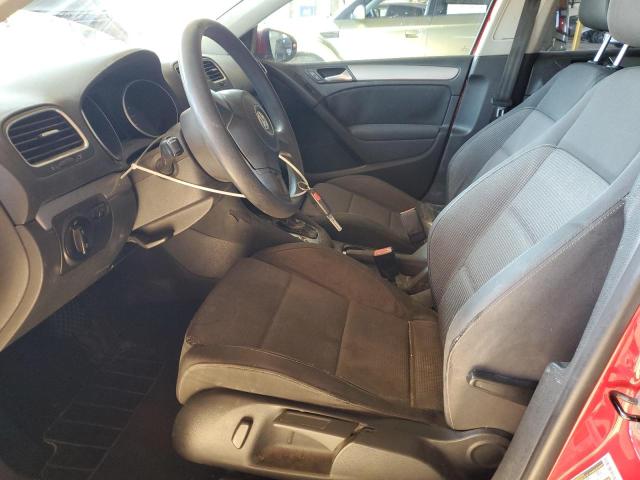 WVWDA7AJ8BW029048 - 2011 VOLKSWAGEN GOLF RED photo 7