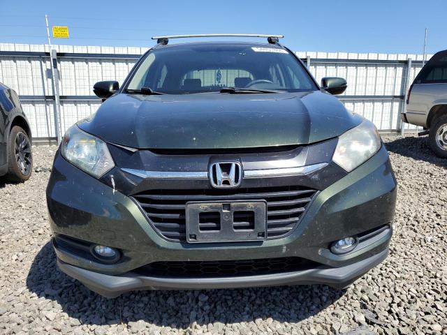 3CZRU6H71GM729268 - 2016 HONDA HR-V EXL GREEN photo 5