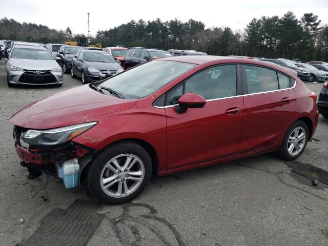 3G1BE6SM9HS545379 - 2017 CHEVROLET CRUZE LT RED photo 1
