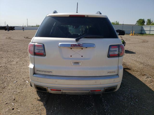 1GKKVTKD1EJ119662 - 2014 GMC ACADIA DENALI WHITE photo 6