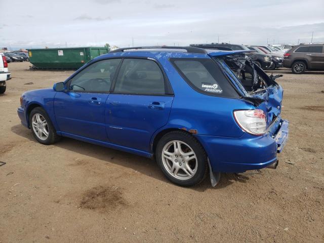 JF1GG29652G819065 - 2002 SUBARU IMPREZA WRX BLUE photo 2