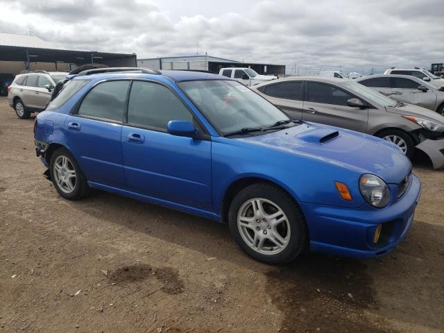 JF1GG29652G819065 - 2002 SUBARU IMPREZA WRX BLUE photo 4