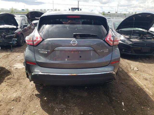 5N1AZ2MH4GN126957 - 2016 NISSAN MURANO S GRAY photo 6