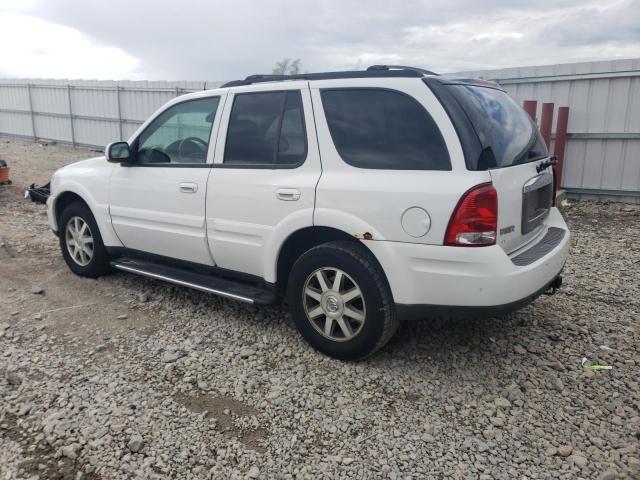 5GADT13S952187120 - 2005 BUICK RAINIER CXL WHITE photo 2