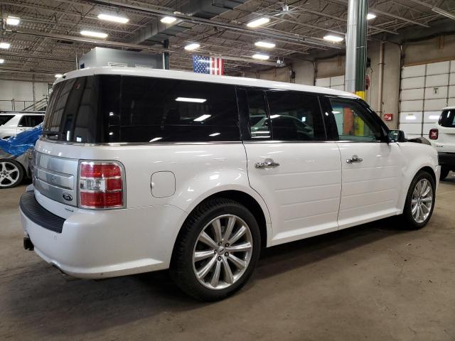 2FMHK6DT4JBA12460 - 2018 FORD FLEX LIMITED WHITE photo 3