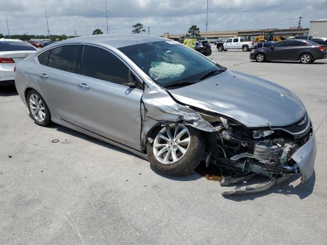 1C3CCCCB2FN618925 - 2015 CHRYSLER 200 C SILVER photo 4