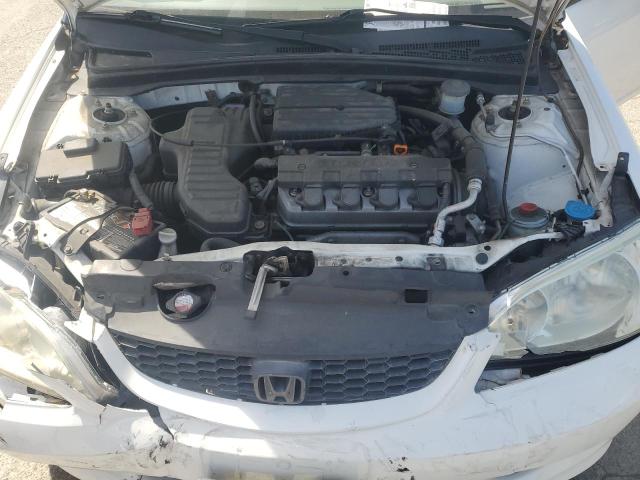 1HGEM22104L018712 - 2004 HONDA CIVIC DX VP Սպիտակ լուսանկար 11
