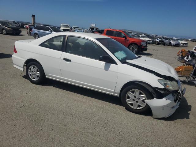 1HGEM22104L018712 - 2004 HONDA CIVIC DX VP Սպիտակ լուսանկար 4