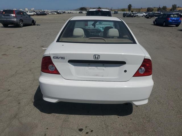 1HGEM22104L018712 - 2004 HONDA CIVIC DX VP Սպիտակ լուսանկար 6