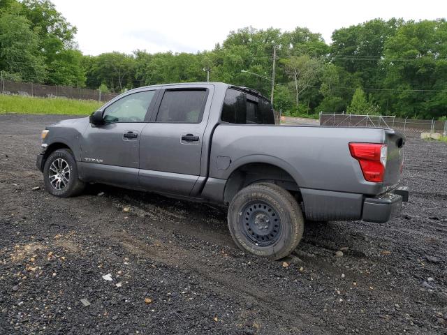 1N6AA1EC2NN104149 - 2022 NISSAN TITAN S GRAY photo 2