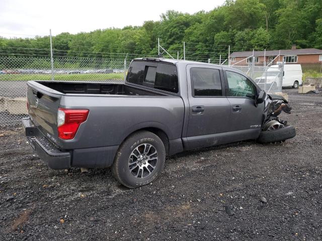 1N6AA1EC2NN104149 - 2022 NISSAN TITAN S GRAY photo 3