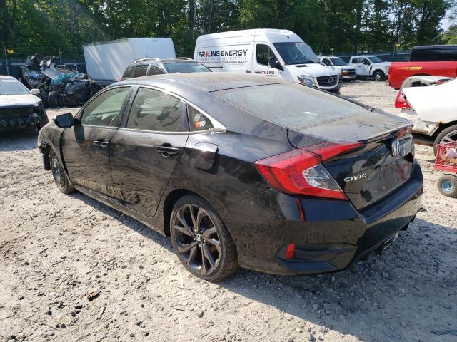 2HGFC2E87LH535968 - 2020 HONDA CIVIC SPORT 黑色 照片 2