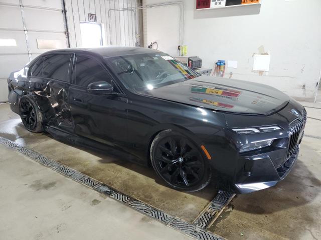WBY43EJ04RCR86714 - 2024 BMW I7 EDRIVE50 BLACK photo 4