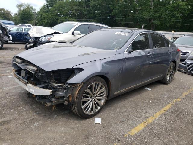 KMHGN4JF8FU069655 - 2015 HYUNDAI GENESIS 5.0L GRAY photo 1