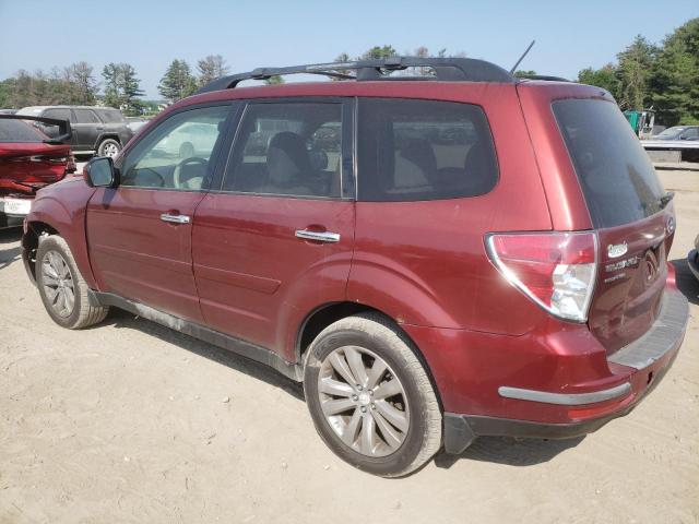 JF2SHADC0CH458852 - 2012 SUBARU FORESTER 2.5X PREMIUM BURGUNDY photo 2