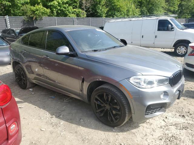 5UXKU2C33H0U30016 - 2017 BMW X6 XDRIVE35I GRAY photo 4