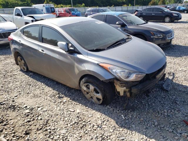 KMHDH4AE1CU188810 - 2012 HYUNDAI ELANTRA GLS GRAY photo 4