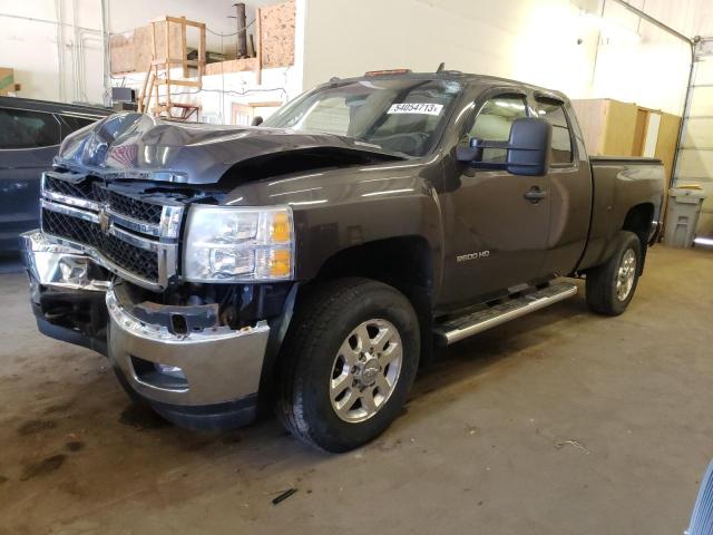 1GC2KXC88BZ115702 - 2011 CHEVROLET 2500 K2500 HEAVY DUTY LT BLACK photo 1