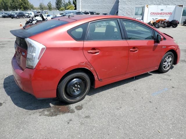 JTDKN3DU0B5364224 - 2011 TOYOTA PRIUS RED photo 3