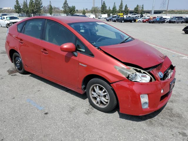 JTDKN3DU0B5364224 - 2011 TOYOTA PRIUS RED photo 4