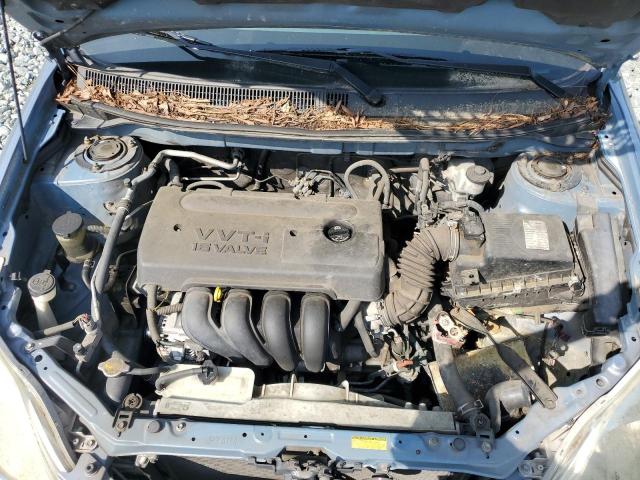 2T1KR32E66C570270 - 2006 TOYOTA COROLLA MA XR BLUE photo 11