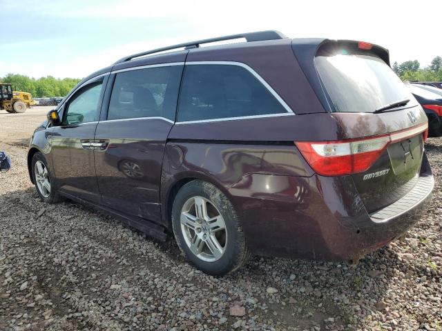 5FNRL5H95CB020331 - 2012 HONDA ODYSSEY TOURING 栗色 照片 2
