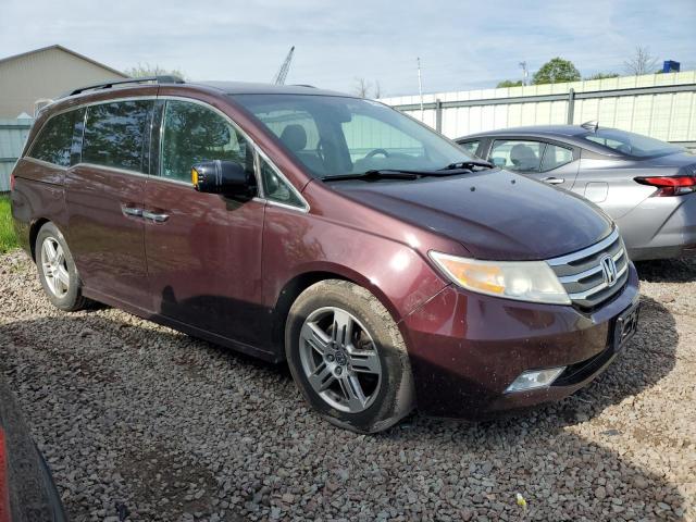 5FNRL5H95CB020331 - 2012 HONDA ODYSSEY TOURING 栗色 照片 4